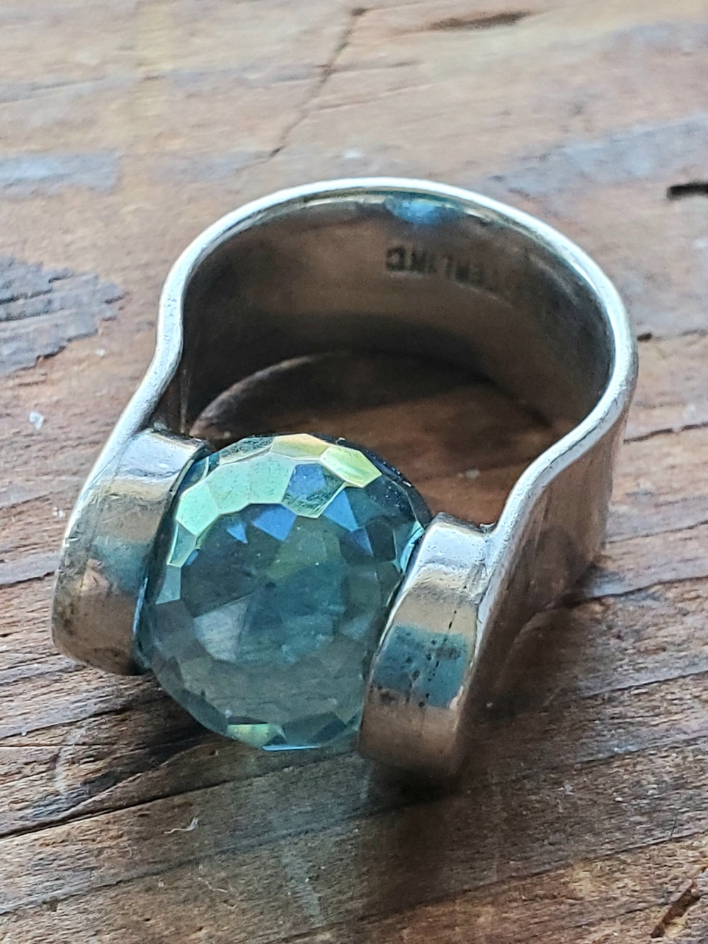 Sterling Silver Interchangeable Ring with Spheres - Multi Color - Picture 10 of 10